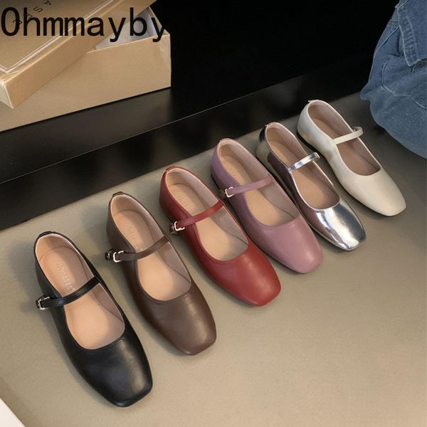 dress shoes autumn luxury granny flats women shoes fashion shallow buckle ladies comfort walk mary jane shoes 230801, Black
dress shoes autumn luxury granny flats women shoes fashion shallow buckle ladies comfort walk mary jane shoes 230801, Black