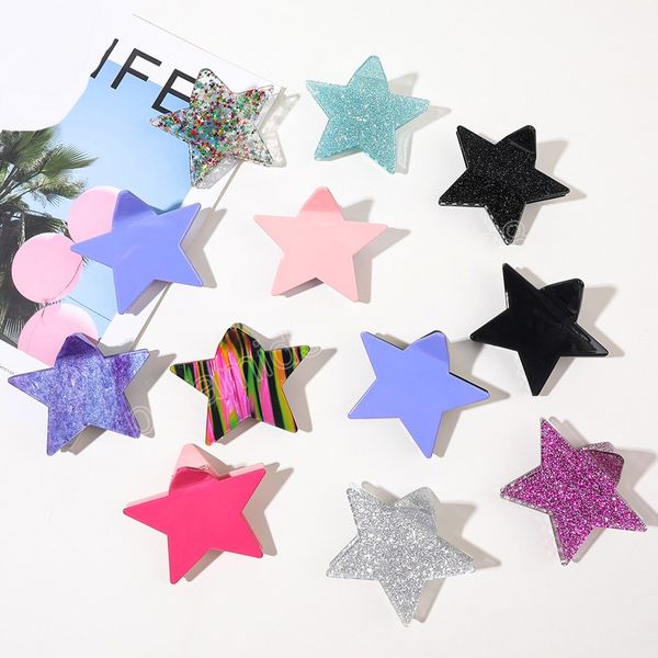 new in shiny glitter five-pointed star acetate hair claw ponytail clip women hair accessories barrettes headwear, Slivery;white
new in shiny glitter five-pointed star acetate hair claw ponytail clip women hair accessories barrettes headwear, Slivery;white