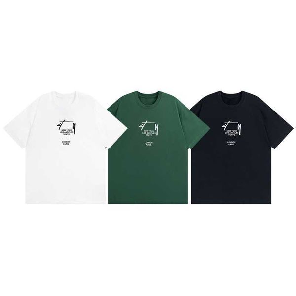 summer designer fashion cotton stu men's t-shirts letter printed high street casual short sleeve classics trendy brand tee, White;black
summer designer fashion cotton stu men's t-shirts letter printed high street casual short sleeve classics trendy brand tee, White;black