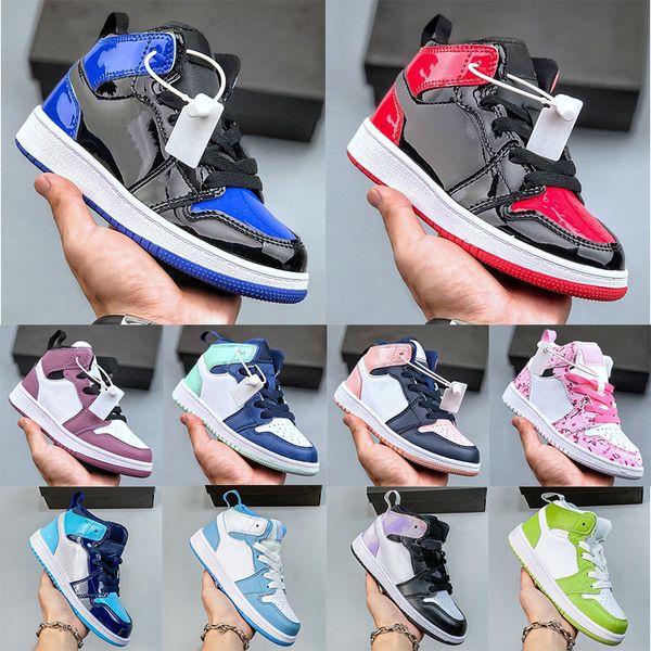jumpman 1s high kids shoes basketball sports dark mocha patent red university pink blue black toe boys girls children trainers eur 25-35 out
jumpman 1s high kids shoes basketball sports dark mocha patent red university pink blue black toe boys girls children trainers eur 25-35 out