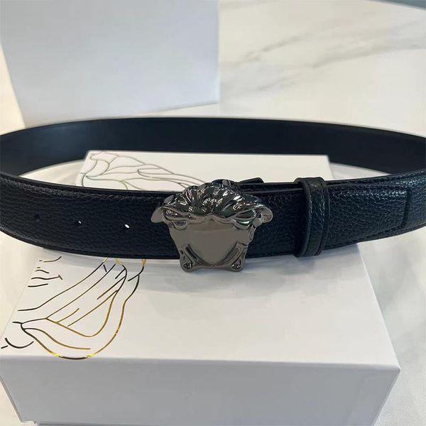 man woman belt genuine leather belts designer 3.8cm width classic smooth buckle gold sliver black 3 color options, Black;brown
man woman belt genuine leather belts designer 3.8cm width classic smooth buckle gold sliver black 3 color options, Black;brown