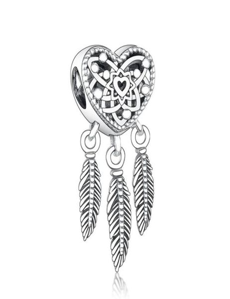 fit original charm bracelet authentic 100% 925 sterling silver dream catcher feather bead for making women berloque 2021324d2243453, Black
fit original charm bracelet authentic 100% 925 sterling silver dream catcher feather bead for making women berloque 2021324d2243453, Black