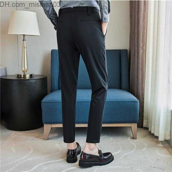 men's pants men's trousers 2023 summer new thin breathable solid casual high elastic fit set pants for men z230801, Black
men's pants men's trousers 2023 summer new thin breathable solid casual high elastic fit set pants for men z230801, Black