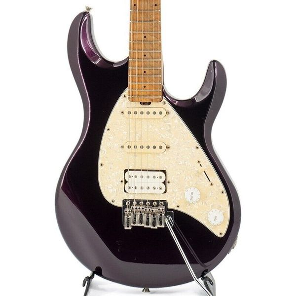 music man silhouette special hss purple metallic 1996 electric guitar
music man silhouette special hss purple metallic 1996 electric guitar