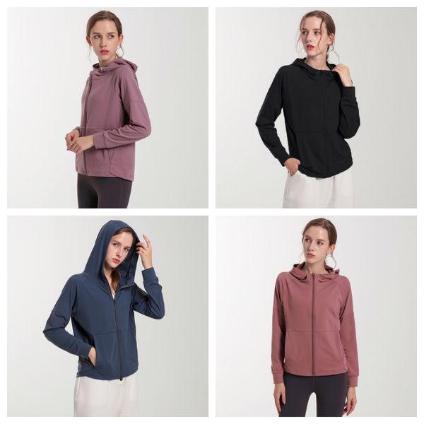 casual sports jacket, loose zippered cardigan, handsome hooded fitness yoga suit, female long sleeved spring/summer, White;red
casual sports jacket, loose zippered cardigan, handsome hooded fitness yoga suit, female long sleeved spring/summer, White;red