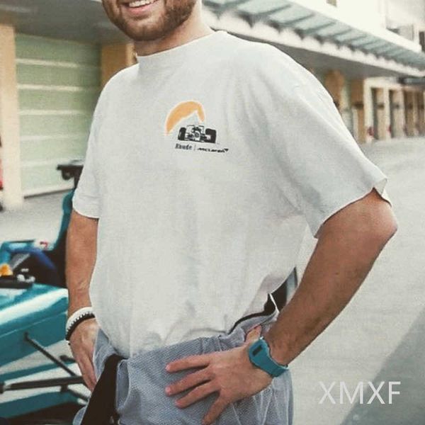 rhude/mclaren co-branded summer formula f1 classic sunset couple loose short sleeve t-shirt shorts clothes56, White;black
rhude/mclaren co-branded summer formula f1 classic sunset couple loose short sleeve t-shirt shorts clothes56, White;black