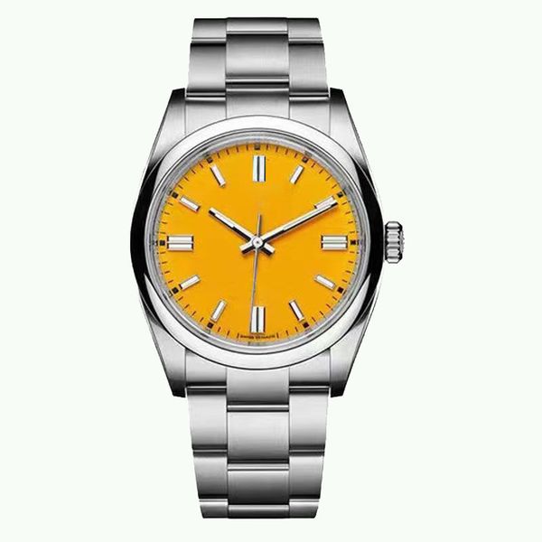 womens high-end watch automatic mechanical 2813 movement 40mm 36 stainless steel strap sapphire glass folding buckle luminous womens watch m, Slivery;brown
womens high-end watch automatic mechanical 2813 movement 40mm 36 stainless steel strap sapphire glass folding buckle luminous womens watch m, Slivery;brown