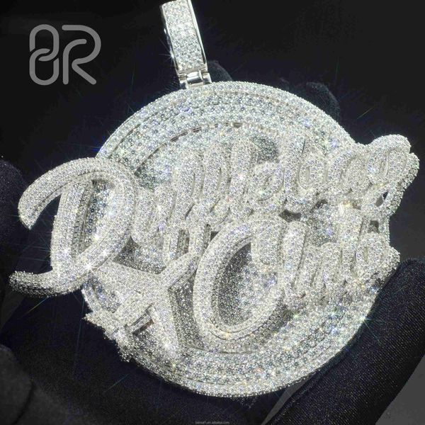 3d vvs moissanite diamond pendant factory custom gold plating 925 silver for cuban link necklace hip hop jewelry
3d vvs moissanite diamond pendant factory custom gold plating 925 silver for cuban link necklace hip hop jewelry