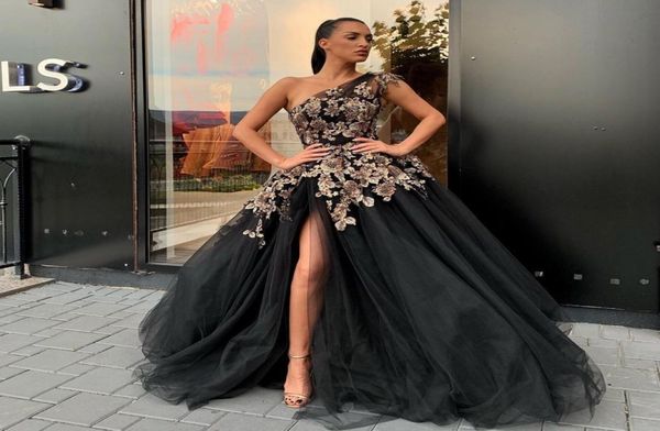 black beaded side split evening dresses one shoulder flower appliqued prom gowns a line sweep train tulle plus size formal dress1598268, Black;red
black beaded side split evening dresses one shoulder flower appliqued prom gowns a line sweep train tulle plus size formal dress1598268, Black;red