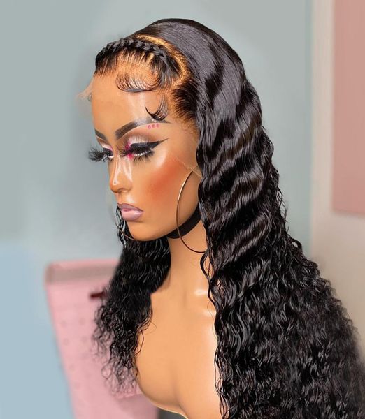 26inch 180density natural black brazilian kinky curly soft long glueless lace front wig for women with baby hair daily wigs comfo5190285, Black;brown
26inch 180density natural black brazilian kinky curly soft long glueless lace front wig for women with baby hair daily wigs comfo5190285, Black;brown