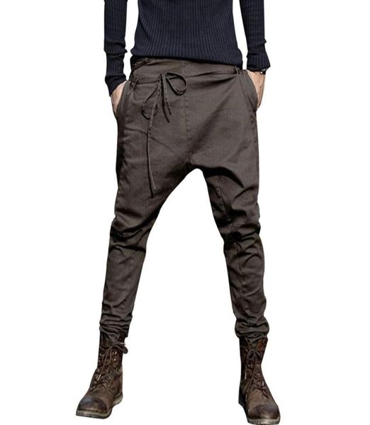men039s pants 2021 casual sagging men trousers low crotch pant joggers feet hanging harem3445744, Black
men039s pants 2021 casual sagging men trousers low crotch pant joggers feet hanging harem3445744, Black