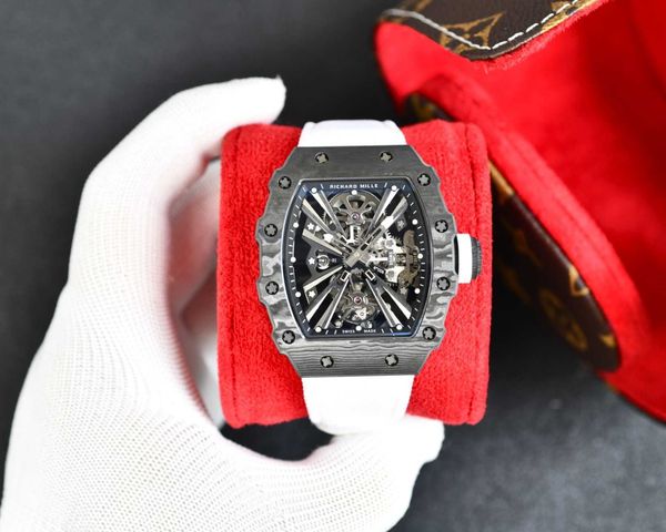 rm12-01 real tourbillon watch fantasic superb men wrist watches wdxm high-end quality mechanical uhr ntpt all carbon fiber case montre richa, Slivery;brown
rm12-01 real tourbillon watch fantasic superb men wrist watches wdxm high-end quality mechanical uhr ntpt all carbon fiber case montre richa, Slivery;brown