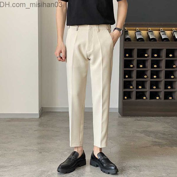 men's pants tfetters fashion men's dress pants spring/summer korean solid color business casual pants men's ankle length set, Black
men's pants tfetters fashion men's dress pants spring/summer korean solid color business casual pants men's ankle length set, Black