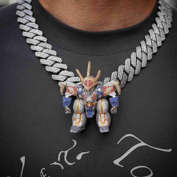custom anime pendant vvs moissanite diamond hip hop jewelry necklace 925 sterling silver iced out pendants for men women
custom anime pendant vvs moissanite diamond hip hop jewelry necklace 925 sterling silver iced out pendants for men women