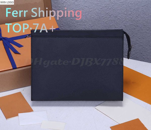2023 new 9a bag designer luxury mens bags handbag pochette voyage m61692 wash bag cosmetic bag makeup bag leather zipper purse walleat leisu, Black
2023 new 9a bag designer luxury mens bags handbag pochette voyage m61692 wash bag cosmetic bag makeup bag leather zipper purse walleat leisu, Black