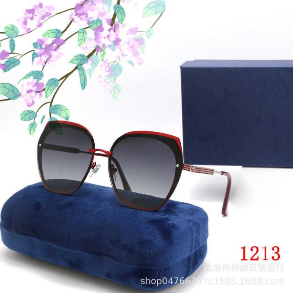 2023 new luxury designer fashionable large frame polarized for women metal sunglasses 1213 cycling and driving glasses, White;black
2023 new luxury designer fashionable large frame polarized for women metal sunglasses 1213 cycling and driving glasses, White;black