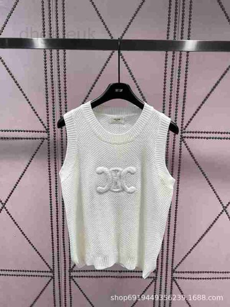women's knits & tees designer early autumn new hollow out needle loose fit tank letter 3d jacquard appears slim versatile 1vpz, White
women's knits & tees designer early autumn new hollow out needle loose fit tank letter 3d jacquard appears slim versatile 1vpz, White