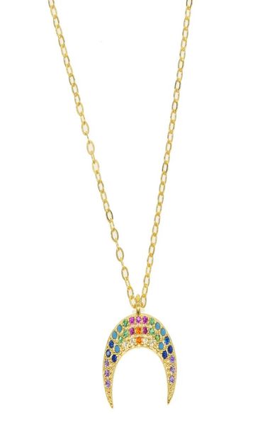 2018 new arrived jewelry for christmas gift rainbow cz colored stone crescent moon hord charm 925 sterling silver pendant necklace2443216
2018 new arrived jewelry for christmas gift rainbow cz colored stone crescent moon hord charm 925 sterling silver pendant necklace2443216