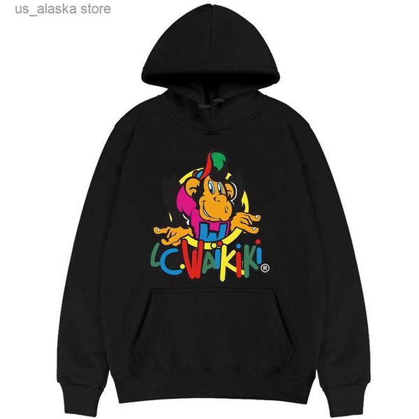 men's hoodies sweatshirts monkey hoodie streetwear lc waikiki monkey merchandise hoodies harajuku cute pattern print sweatshirt men wom, Black
men's hoodies sweatshirts monkey hoodie streetwear lc waikiki monkey merchandise hoodies harajuku cute pattern print sweatshirt men wom, Black