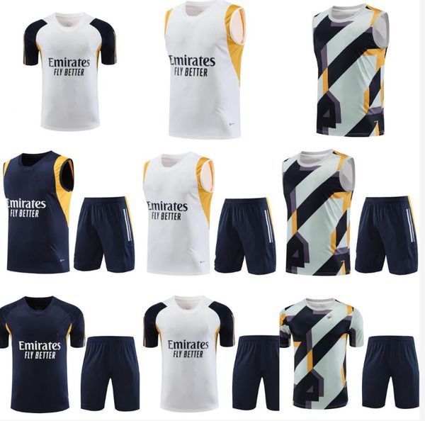 2023 24 soccer tracksuits sets real madrids tracksuit set short sleeve shorts men football chandal futbol survetement madrides training suit, Black;yellow
2023 24 soccer tracksuits sets real madrids tracksuit set short sleeve shorts men football chandal futbol survetement madrides training suit, Black;yellow