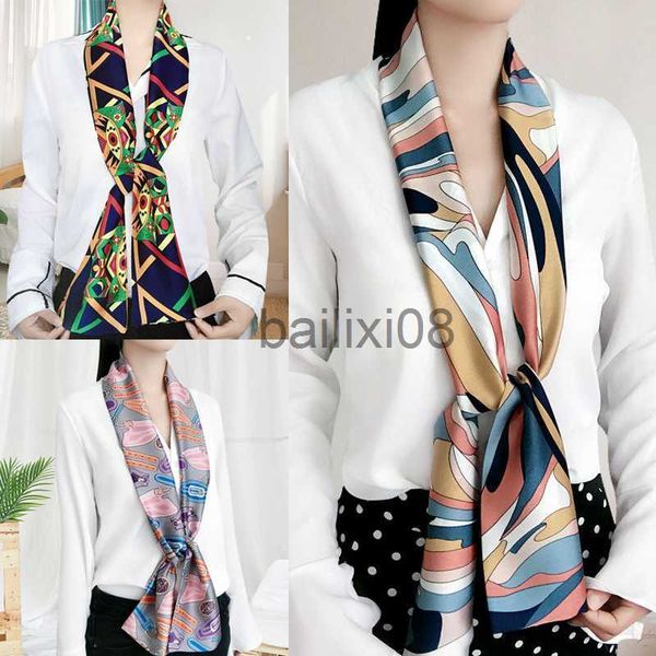 scarves fashion eruo double side printing striped small long satin silk scarf for women luxury brand ladies neck scarf work neckerchiefs j23, Blue;gray
scarves fashion eruo double side printing striped small long satin silk scarf for women luxury brand ladies neck scarf work neckerchiefs j23, Blue;gray