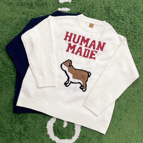 men's sweaters good quality human made fashion sweater men 1 1 jacquard sweatshirts puppy japanese women knitted crewneck sweater men c, White;black
men's sweaters good quality human made fashion sweater men 1 1 jacquard sweatshirts puppy japanese women knitted crewneck sweater men c, White;black
