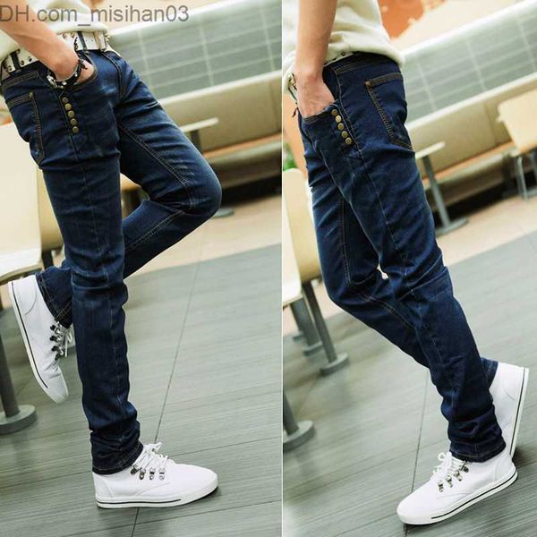 men's pants korean ultra-thin skinny jeans spring/summer/autumn men's casual long trousers thin student youth men's pencil pa, Black
men's pants korean ultra-thin skinny jeans spring/summer/autumn men's casual long trousers thin student youth men's pencil pa, Black