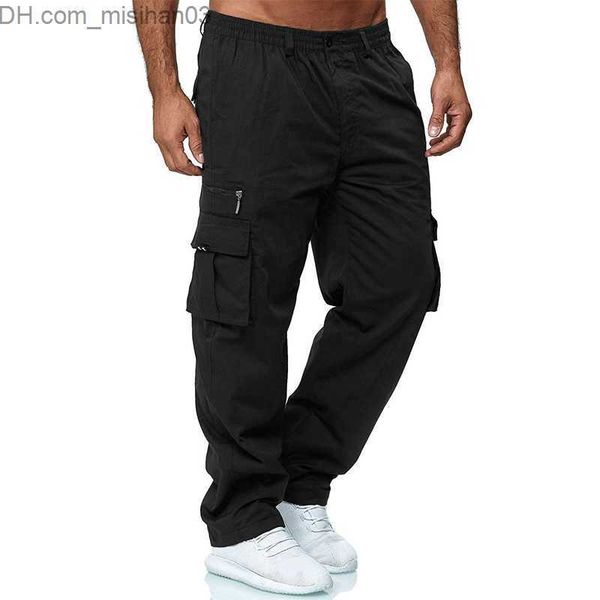 men's pants bolubao men's spring leisure men's solid multi pocket loose straight sports pants outdoor freight men's z230, Black
men's pants bolubao men's spring leisure men's solid multi pocket loose straight sports pants outdoor freight men's z230, Black