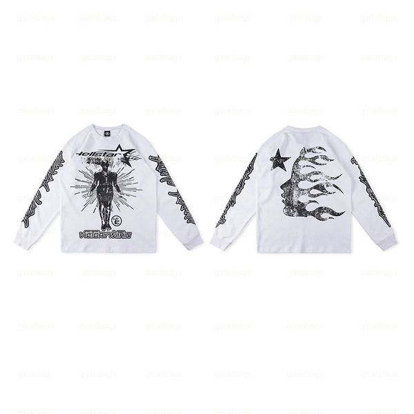 european american trend hellstar studios victory thermal big logo men women long-sleeved t-shirts vintage shark doberman pinscher hoodie enl, Black;brown
european american trend hellstar studios victory thermal big logo men women long-sleeved t-shirts vintage shark doberman pinscher hoodie enl, Black;brown