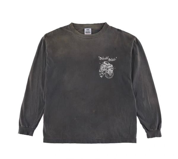 printed long sleeved t-shirt men women 1 dark gray vintage t shirt oversized casual tee, Black;brown
printed long sleeved t-shirt men women 1 dark gray vintage t shirt oversized casual tee, Black;brown