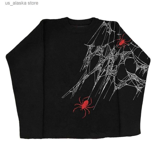 men's sweaters men pullovers sweaters spider graphic stripes women's knitted streetwear maiden oversized harajuku o neck knitwear, White;black
men's sweaters men pullovers sweaters spider graphic stripes women's knitted streetwear maiden oversized harajuku o neck knitwear, White;black