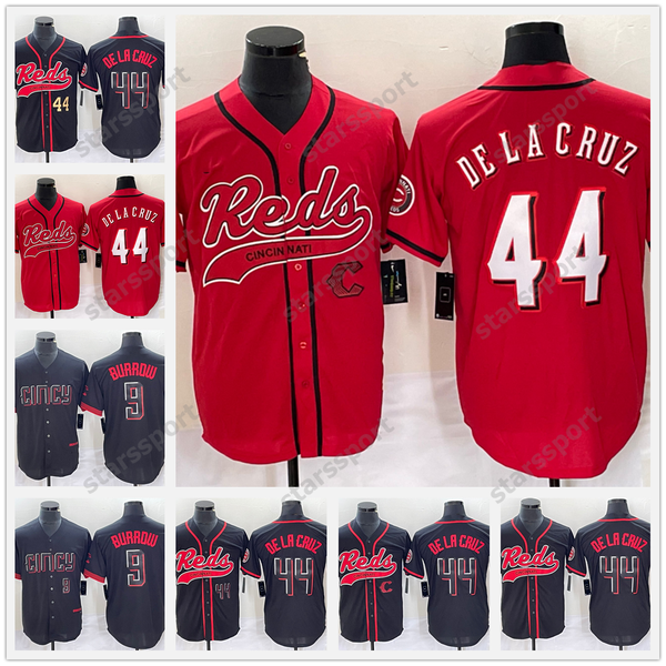2023 custom 44 de la cruz hunter greene black city connect jonathan india jersey joey votto stuart fairchild nick lodolo jose barrero tyler, Blue;black
2023 custom 44 de la cruz hunter greene black city connect jonathan india jersey joey votto stuart fairchild nick lodolo jose barrero tyler, Blue;black