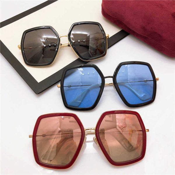 2023 new luxury designer sunglasses g family women's fashion polygonal sunglasses ni ins online red same year of the pig limited editio, White;black
2023 new luxury designer sunglasses g family women's fashion polygonal sunglasses ni ins online red same year of the pig limited editio, White;black