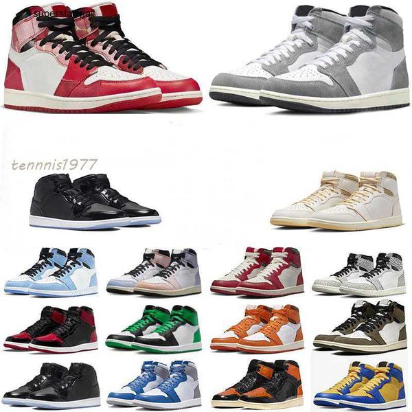 jumpman 1 basketball shoes next chapter verse washed lost found denim patent bred space jam dark mocha women mens 1s trainers sneakers 36-47, Black
jumpman 1 basketball shoes next chapter verse washed lost found denim patent bred space jam dark mocha women mens 1s trainers sneakers 36-47, Black