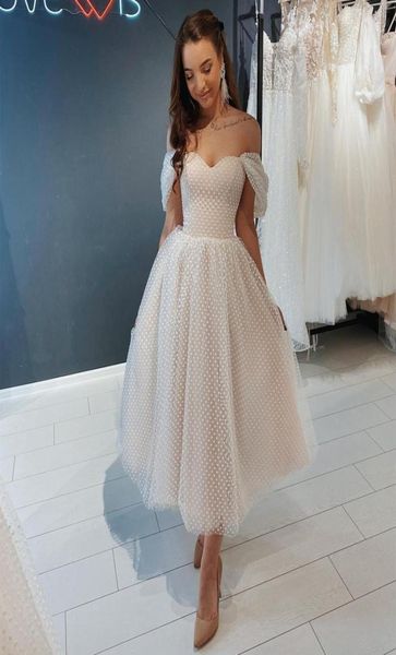 short wedding dress 2021 off shoulder ankle length point net bridal gown gorgeous for women brides tulle robe de mariee graceful5923805, White
short wedding dress 2021 off shoulder ankle length point net bridal gown gorgeous for women brides tulle robe de mariee graceful5923805, White