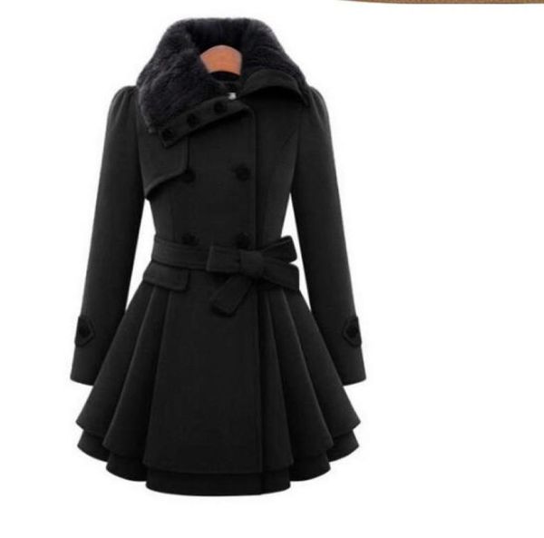 winter coat women trench women039s coat 2019 brand woolen double breasted long sleeve belt red slim womens khaki trench2298158, Black
winter coat women trench women039s coat 2019 brand woolen double breasted long sleeve belt red slim womens khaki trench2298158, Black
