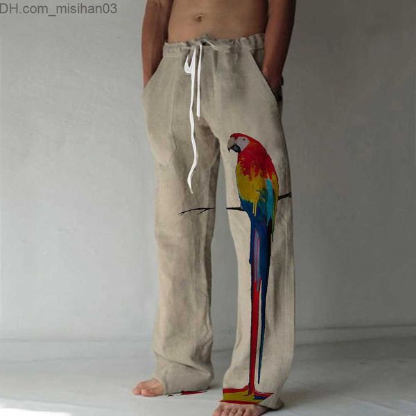 men's pants men's parrot straight trousers 3d printing elastic lottery design front pocket pants beach animal bird graphic printin, Black
men's pants men's parrot straight trousers 3d printing elastic lottery design front pocket pants beach animal bird graphic printin, Black