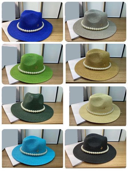 r classic fashion pearl straw hat lady lace travel sun block visor flat straw braid temperament everything sun hat tide, Blue;gray
r classic fashion pearl straw hat lady lace travel sun block visor flat straw braid temperament everything sun hat tide, Blue;gray
