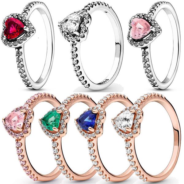 wedding rings 925 sterling silver ring elevated red heart with colorful crystal for women valentines birthday gift diy jewelry 230801, Slivery;golden
wedding rings 925 sterling silver ring elevated red heart with colorful crystal for women valentines birthday gift diy jewelry 230801, Slivery;golden