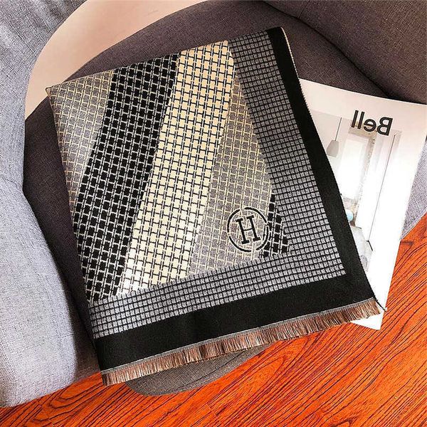 2023 autumn and korean version double sided h home imitation cashmere scarf women's winter thickened warm shawl u2ho, Blue;gray
2023 autumn and korean version double sided h home imitation cashmere scarf women's winter thickened warm shawl u2ho, Blue;gray