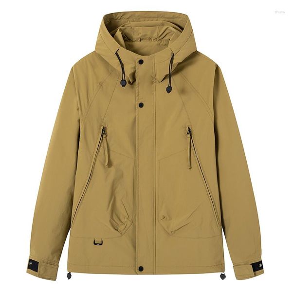 men's jackets 2023 spring fashion casual outdoor hardshell jacket handsome trend cargo hooded coat top
men's jackets 2023 spring fashion casual outdoor hardshell jacket handsome trend cargo hooded coat top