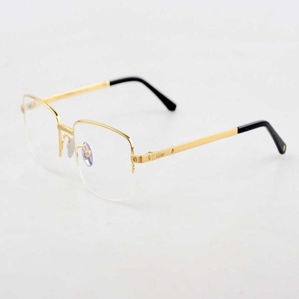2023 new luxury designer sunglasses kajia series 0255 men's half myopia frame business pure titanium ultra light glasses, White;black
2023 new luxury designer sunglasses kajia series 0255 men's half myopia frame business pure titanium ultra light glasses, White;black