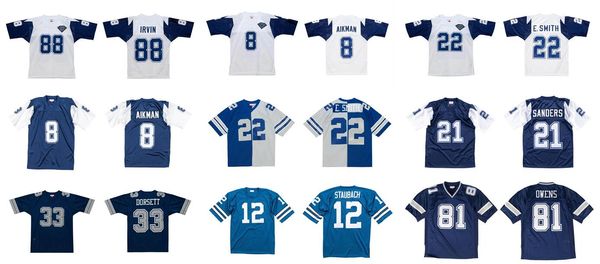 stitched football jersey 8 troy aikman 88 irvin 81 owens 21 sanders 12 staubach 22 smith 33 dorsett 1971-2007 mitchell & ness retro rugby je
stitched football jersey 8 troy aikman 88 irvin 81 owens 21 sanders 12 staubach 22 smith 33 dorsett 1971-2007 mitchell & ness retro rugby je