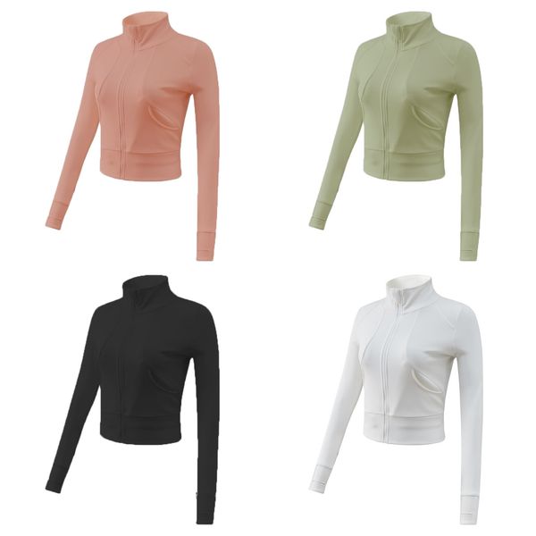 full zip tight sports jacket for women's quick drying casual fitness long sleeved vertical tie pocket yoga suit jacket top, White;red
full zip tight sports jacket for women's quick drying casual fitness long sleeved vertical tie pocket yoga suit jacket top, White;red