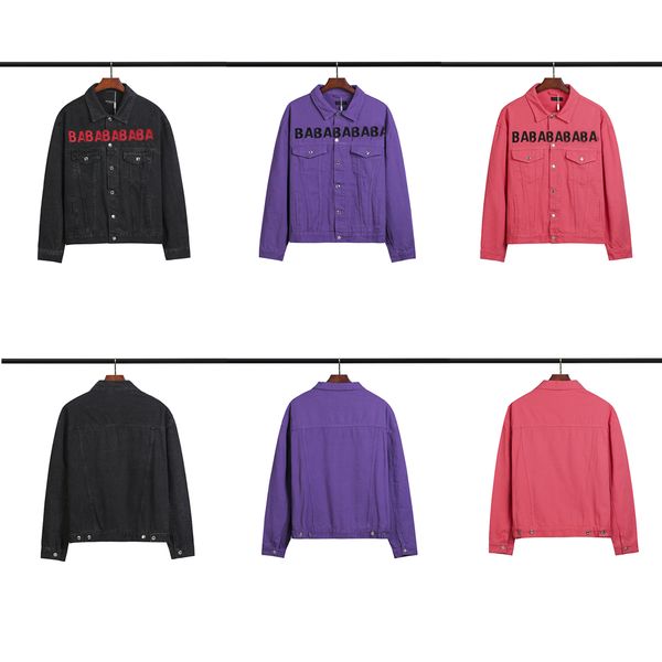 denim jacket mens designer jackets short coat winter jackets embroidered lettering washed distressed fashion classic spring autumn keep warm, Black;brown
denim jacket mens designer jackets short coat winter jackets embroidered lettering washed distressed fashion classic spring autumn keep warm, Black;brown