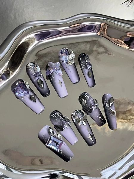 wearing nail pure handmade customizable wearable finished nail enhancement sheet detachable y2k purple ink sweet cool style, Red;gold
wearing nail pure handmade customizable wearable finished nail enhancement sheet detachable y2k purple ink sweet cool style, Red;gold