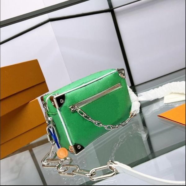 designer soft trunk mini bags shoulder crossbody bags luxurys fashion chest pack lady handbag zipper vintage chain purse classic wallets lad
designer soft trunk mini bags shoulder crossbody bags luxurys fashion chest pack lady handbag zipper vintage chain purse classic wallets lad