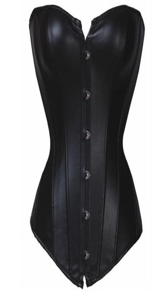 wholeblack faux leather burlesque overbust corset punk goth fetish9104720, Black;white
wholeblack faux leather burlesque overbust corset punk goth fetish9104720, Black;white
