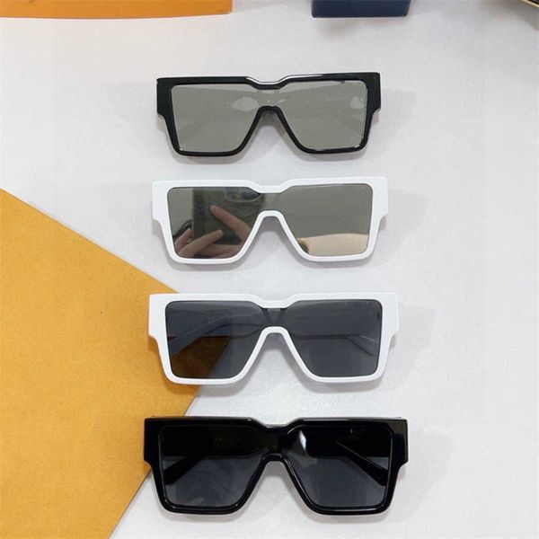 2023 luxury designer new type plate women's net red the same fashionable personalized one-piece mirror box sunglasses z1593, White;black
2023 luxury designer new type plate women's net red the same fashionable personalized one-piece mirror box sunglasses z1593, White;black