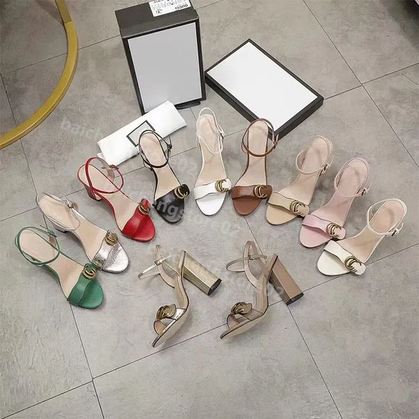 classic high heeled sandals party fashion 100% leather women dance shoe designer heels suede lady metal belt buckle thick heel woman shoes l, Black
classic high heeled sandals party fashion 100% leather women dance shoe designer heels suede lady metal belt buckle thick heel woman shoes l, Black
